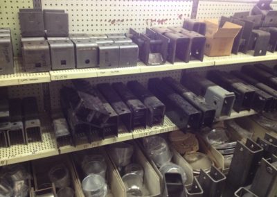 Assorted trailer parts at Hawkins Trailer