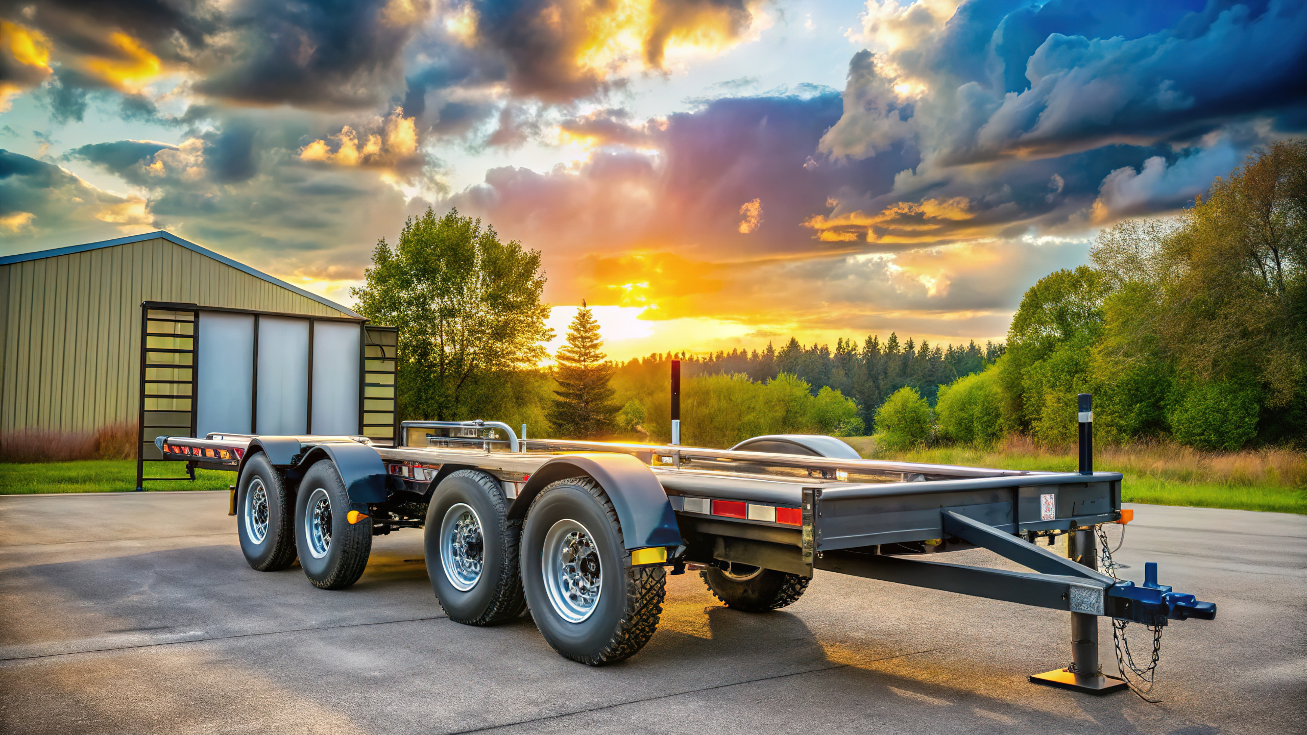 Untitled design Large wheels on trailer dolly.